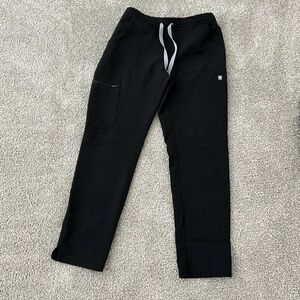 Figs black XS petite yola skinny